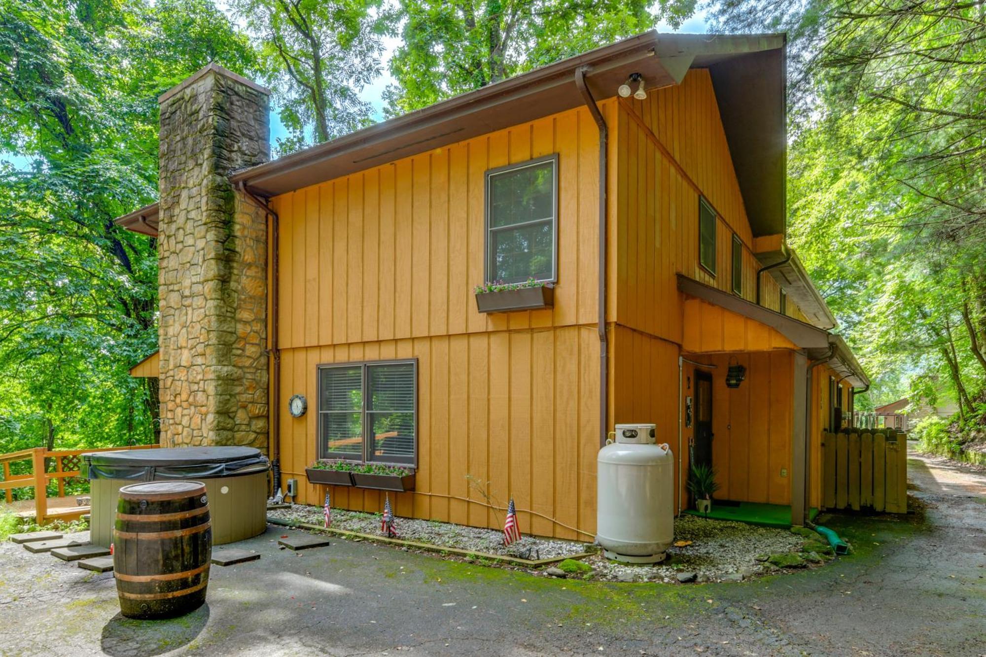 Maggie Valley Townhome In Smoky Mountain Foothills Exterior photo